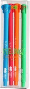 Happy Color Długopis żelowy Feelingi Elephant 4szt HAPPY COLOR 1