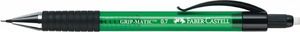Faber-Castell Ołówek aut. Grip-Matic 1377 0,7mm zielony (10szt) 1