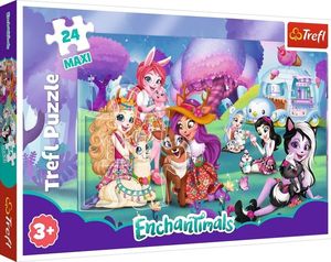 Trefl Puzzle 24 maxi Wesoły świat Enchantimals 1