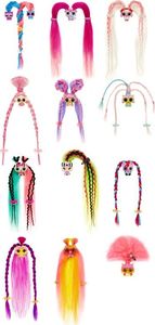 Figurka MGA Pop Pop Hair Surprise Zestaw z laleczką i pupilkiem 3w1 - Roll (Seria 1) (562665_E) 6