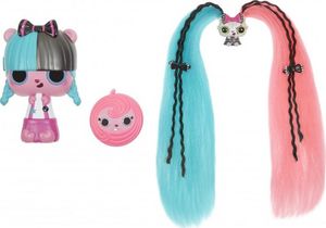 Figurka MGA Pop Pop Hair Surprise Zestaw z laleczką i pupilkiem 3w1 - Funky (Seria 1) 2