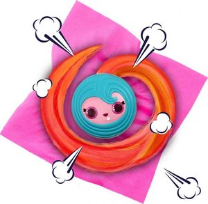 Figurka MGA Pop Pop Hair Surprise Zestaw z laleczką i pupilkiem 3w1 - Funky (Seria 1) 3