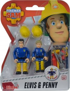 Figurka Simba SIMBA Strażak SAM Zestaw Dwóch Figurek Penny & Elvis + Akcesoria 1
