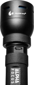 Latarka Falcon Eye Latarka ręczna, Falcon Eye ALPHA 2.4, 500 lm, z fokusem, ładowalna, zestaw (akumulator, kabel USB, pasek nośny), box 6