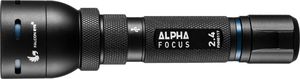 Latarka Falcon Eye Latarka ręczna, Falcon Eye ALPHA 2.4, 500 lm, z fokusem, ładowalna, zestaw (akumulator, kabel USB, pasek nośny), box 9