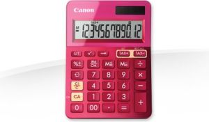Kalkulator Canon LS-123K-Metallic PINK (9490B003AA) 1