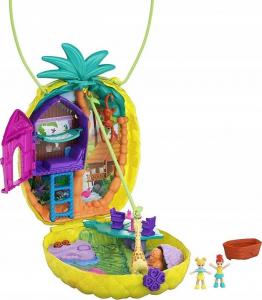 Mattel Polly Pocket Kompaktowa torebka TROPICOOL Pineapple (GKJ64) 2