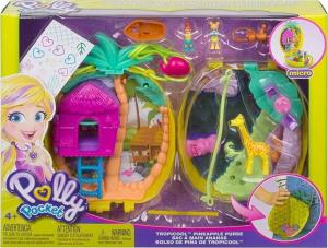 Mattel Polly Pocket Kompaktowa torebka TROPICOOL Pineapple (GKJ64) 3