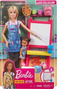 Lalka Barbie Mattel Kariera - Nauczycielka plastyki (DHB63/GJM29) 6