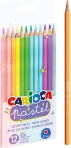 Carioca Kredki ołówkowe pastelowe 12 kolorów CARIOCA 1