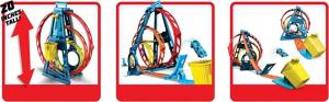 Hot Wheels Wyrzutnia Builder Potrójna pętla  (363215) 9