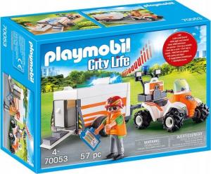 Playmobil Quad ratowniczy z przyczepą (70053) 1