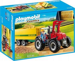 Playmobil Duży traktor z przyczepą (70131) 1