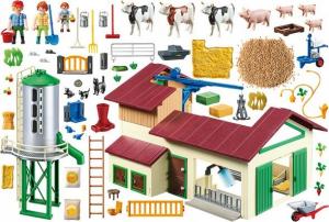 Playmobil Duże gospodarstwo rolne z silosem (70132) 2