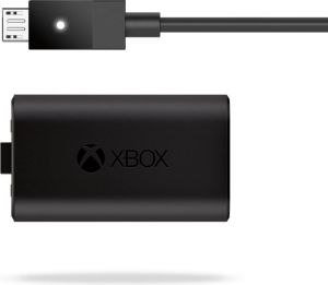 Pad Microsoft Xbox One Czarny + Play & Charge Kit (W2V-00007) 5