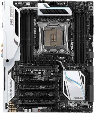 Płyta główna Asus X99-DELUXE, QuadDDR4-2133, SATA Express, SATA3, RAID, ATX 12
