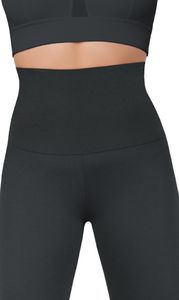 Gwinner Legginsy damskie High Waisted Leggings czarne r. XXL 2