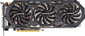 Karta graficzna Gigabyte GeForce GTX 970 OC 4GB GDDR5 (256 bit) 2x DVI, HDMI, 3x DP, BOX (GV-N970WF3OC-4GD) 4