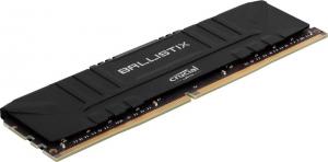 Pamięć Crucial Ballistix Black at DDR4 2666 DRAM Desktop Gaming Memory Kit 16GB (8GBx2) CL16 (BL2K8G26C16U4B) 2