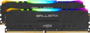 Pamięć Crucial Ballistix RGB Black at DDR4 3200 DRAM Desktop Gaming Memory Kit 16GB (8GBx2) CL16 (BL2K8G32C16U4BL) 1