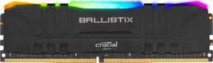 Pamięć Crucial Ballistix RGB Black at DDR4 3200 DRAM Desktop Gaming Memory Kit 16GB (8GBx2) CL16 (BL2K8G32C16U4BL) 3