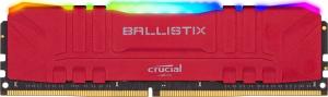 Pamięć Crucial Ballistix RGB Red at DDR4 3200 DRAM Desktop Gaming Memory Kit 16GB (8GBx2) CL16 (BL2K8G32C16U4RL) 3