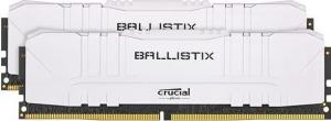 Pamięć Crucial Ballistix White at DDR4 3000 DRAM Desktop Gaming Memory Kit 16GB (8GBx2) CL15 (BL2K8G30C15U4W) 1
