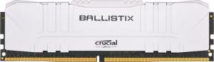 Pamięć Crucial Ballistix White at DDR4 3000 DRAM Desktop Gaming Memory Kit 16GB (8GBx2) CL15 (BL2K8G30C15U4W) 3