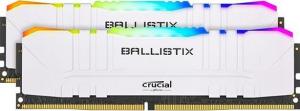 Pamięć Crucial Ballistix RGB White at DDR4 3600 DRAM Desktop Gaming Memory Kit 32GB (16GBx2) CL16 (BL2K16G36C16U4WL) 1