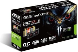Karta graficzna Asus GeForce GTX 980 DC2 OC Strix 4GB GDDR5 (256 bit) DVI, HDMI, 3x DP (STRIX-GTX980-DC2OC-4GD5) 3