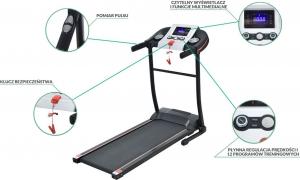 Bieżnia Urbogym Bieżnia elektryczna V515 3