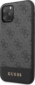 Guess Guess GUHCN58G4GLGR iPhone 11 Pro szary/grey hard case 4G Stripe Collection 1