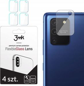 3MK 3MK FlexibleGlass Lens Samsung S10 Lite Szkło hybrydowe na obiektyw aparatu 4szt 1