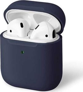 Uniq Etui ochronne Lino do AirPods 1/2 granatowe 1