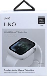 Uniq UNIQ etui Lino Apple Watch Series 5/4 40MM biały/dove white 4