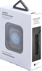 Uniq UNIQ etui Lino Apple Watch Series 5/4 40MM czarny/ash black 6