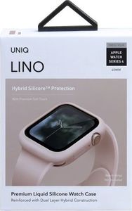 Uniq UNIQ etui Lino Apple Watch Series 5/4 40MM różowy/blush pink 4
