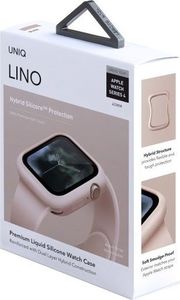 Uniq UNIQ etui Lino Apple Watch Series 5/4 40MM różowy/blush pink 5