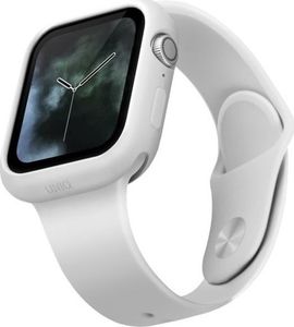 Uniq UNIQ etui Lino Apple Watch Series 5/4 44MM biały/dove white 1