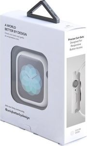 Uniq UNIQ etui Lino Apple Watch Series 5/4 44MM biały/dove white 6