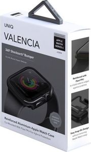 Uniq UNIQ etui Valencia Apple Watch Series 5/ 4 40MM szary/gunmetal grey 5