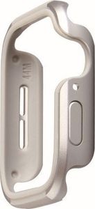 Uniq UNIQ etui Valencia Apple Watch Series 5/ 4 44MM srebrny/titanium silver 2