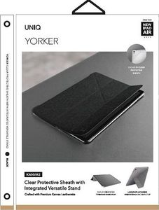 Etui na tablet Uniq UNIQ etui Yorker Kanvas Plus iPad Air /Pro 10,5" (2019) czarny/black 5