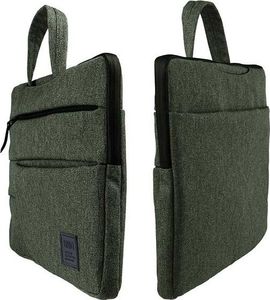 Torba Uniq UNIQ torba Cavalier laptop Sleeve 15" zielony/khaki green 2