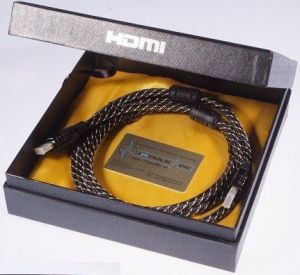 Kabel Cabletech HDMI - HDMI 1.8m czarny (HDMI-HDMI 1,8m Gold PremiumGiftbox) 1