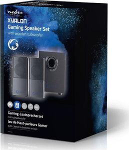 Głośniki komputerowe Nedis Xyalon (GSPR10021BK) 13