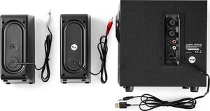 Głośniki komputerowe Nedis Xyalon (GSPR10021BK) 8