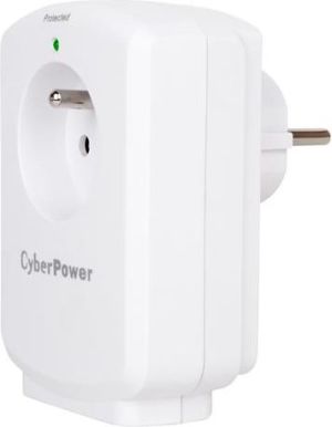 Listwa zasilająca CyberPower przeciwprzepięciowa 1 gniazdo biały (B01WSA0-FR) 1