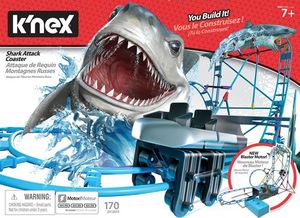 Knex Shark Attack Coaster zestaw konstrukcyjny Kolejka górska(34041) 1