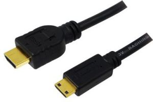 Kabel LogiLink HDMI Mini - HDMI 5m czarny (CH0025) 1
